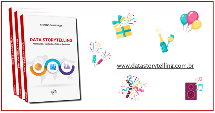 Evento lançamento livro "Data Storytelling...